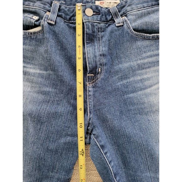 AG Adriano Goldschmied Women The Ex-boyfriend Japanese fabric slim jean size 30 - Picture 10 of 12